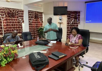 Prof. William Koomson, VC Giving His Welcome Speech